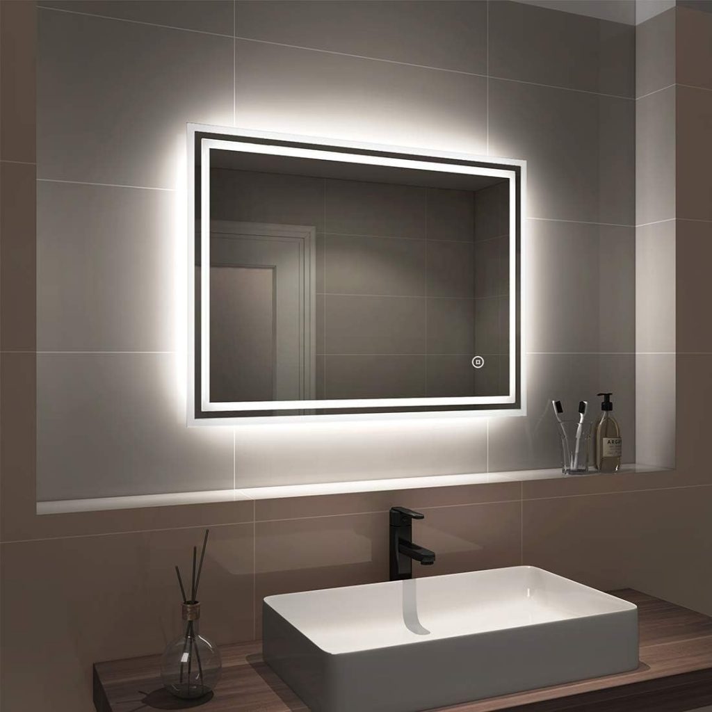 greenfrom bathroom led mirror